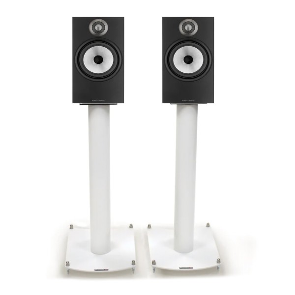 Atacama NeXXus 600 Pro Studio Speaker Stands (pair), Diamond White - demo speakers 