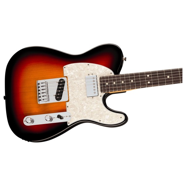 Fender Player II Modified Telecaster SH RW, 3 Tone Sunburst - body and neck 