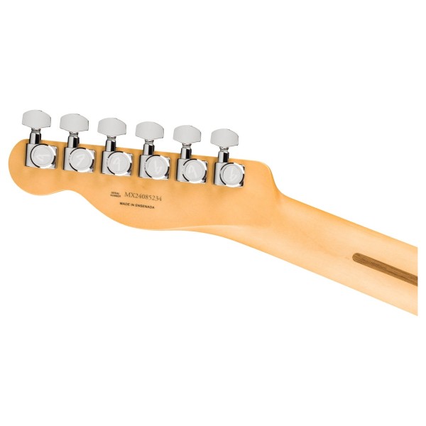 Fender Player II Modified Telecaster SH RW, 3 Tone Sunburst - headstock back 