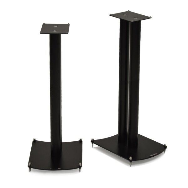 Atacama NeXXus 700 Essential Speaker Stands (Pair), Satin Black - Angled