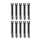 Eden Hook & Loop Cable Ties, Pack of 10