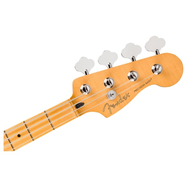 Fender Player II Modified Active Precision Bass MN, Sunshine Yellow - headstock 