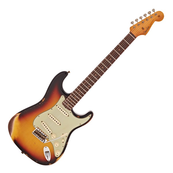 Fender Custom Shop '61 Strat Heavy Relic, S-Faded Aged Sunburst