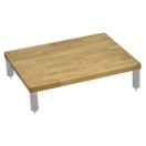 Atacama Apollo Hi-Fi Storm 6 Shelf 135mm Module, Glacier White/Natural Oak