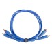 UDG Ultimate Cable RCA - RCA Straight 1.5m (Blue)