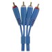 UDG RCA Cable, Blue - Connectors