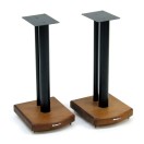 Atacama Moseco 5 Speaker Stands (Pair), Dark Bamboo / Satin Black