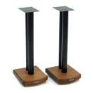 Atacama Moseco 6 Speaker Stands (Pair), Dark Bamboo / Satin Black