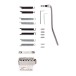 Vega-Trem VT1 Glossy Finish - 2 Point Strat Trem