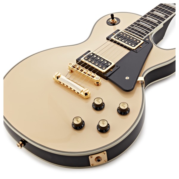 Epiphone Limited Edition Les Paul Custom Blackback, Antique Ivory