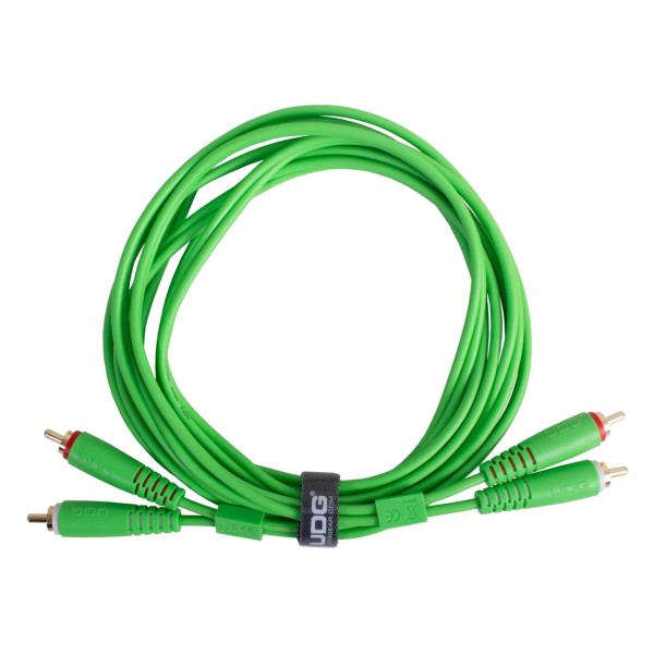 UDG Ultimate Cable RCA - RCA Straight 1.5m (Green) - Main