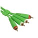 UDG Ultimate RCA Straight Cable, Green - Connectors 2