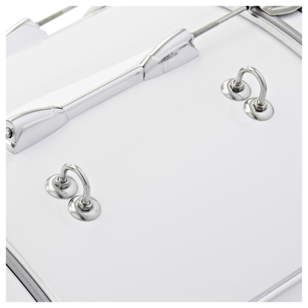 Premier NXT GEN Marching 24" x 14" Drum Corps Bass Drum, White
