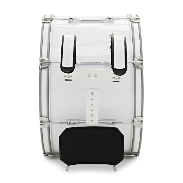 Premier NXT GEN Marching 24" x 14" Drum Corps Bass Drum, White