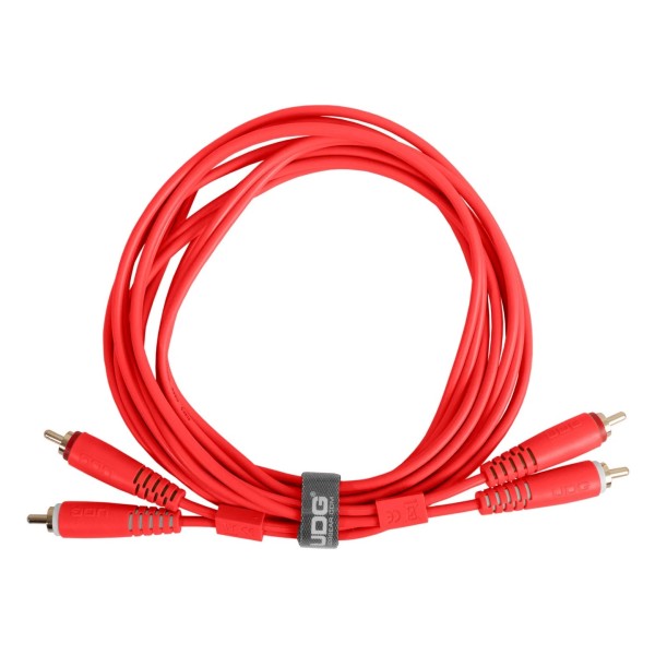 UDG Ultimate Cable RCA - RCA Straight 1.5m (Red) - Main