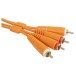 UDG Ultimate RCA-RCA Cable, Orange - Connect 2