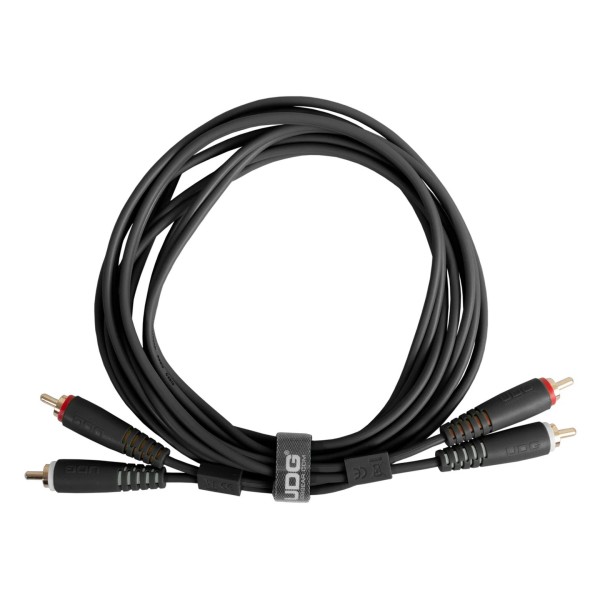 UDG Ultimate Cable RCA - RCA Straight 1.5m (Black) - Main