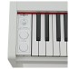 Keynote Junior Digital Piano & Stool by Gear4music, White