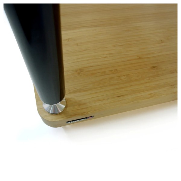 Atacama Evoque Eco 60/40 Hi-Fi Rack Builder - down angle of leg on base module 