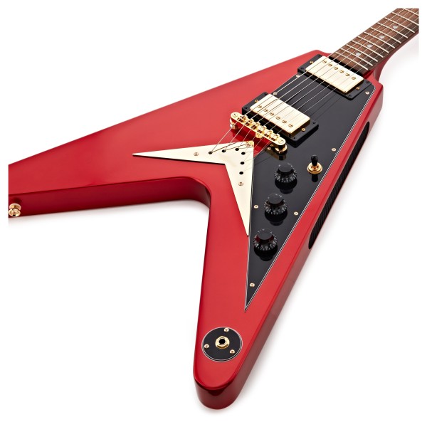 Epiphone Flying V, Red Ruby Metallic at Gear4music