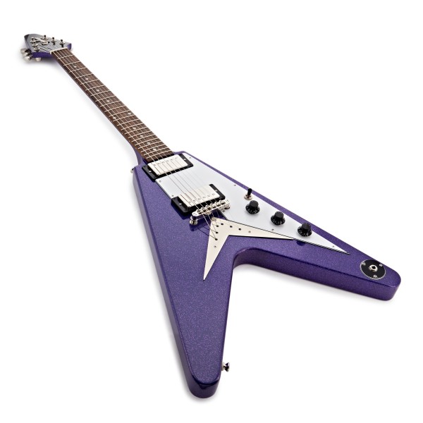 Epiphone Flying V, Purple Sparkle at Gear4music