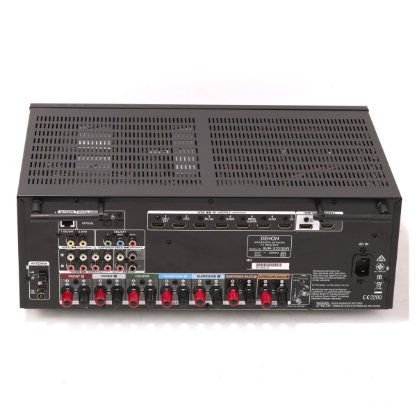 Denon AVR-X2200W 7.2 Channel AV Receiver with Bluetooth & Wi-Fi