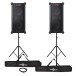 Sharp SumoBox CP-LS100 Portable Speakers with Stands - Bundle