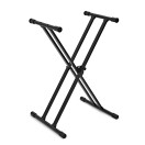G4M Double Braced X-Frame Keyboard Stand
