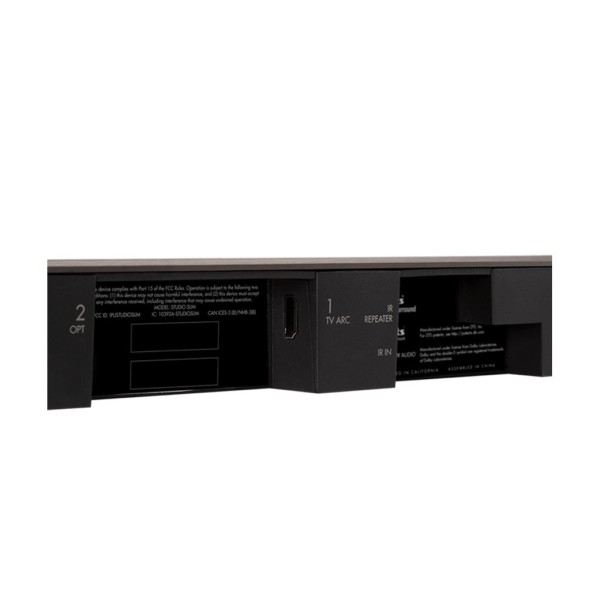 Definitive Technology Black Studio Slim Soundbar w/ Chromecast