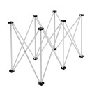 Przenośny stelaż 60 cm firmy Gear4music, 1 m x 0,5 m