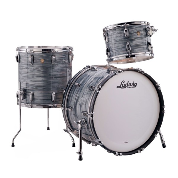 Ludwig Classic Maple 22" 3pc Fab, Vintage Black Oyster