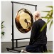 Gear4music Life Steel Gong with Carry Bag, 28 Inch