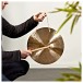 Gear4music Life Wind Gong with Carrying Bag, 14 Inch