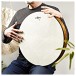 Gear4music Life Hand Drum 18 Inch, Goatskin Head