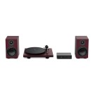 Pro-Ject Colourful Audio System 2, Satin Wine Red
