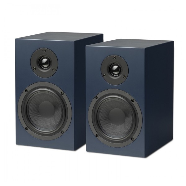 Pro-Ject Speaker Box 5 S2 Bookshelf Speakers (Pair), Satin Blue