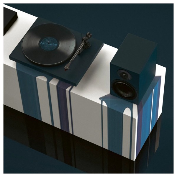 Pro-Ject Speaker Box 5 S2 Bookshelf Speakers (Pair), Satin Blue - Beauty Image