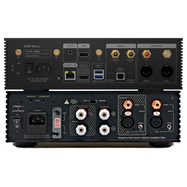 Eversolo AMP-F2 Power Amplifier - dual rear 