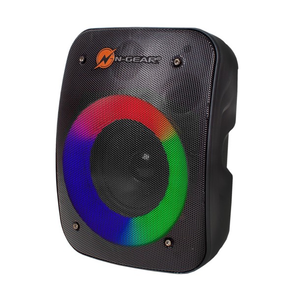 N-Gear Let's Go Party 4 Portable Bluetooth Karaoke Speaker Angle