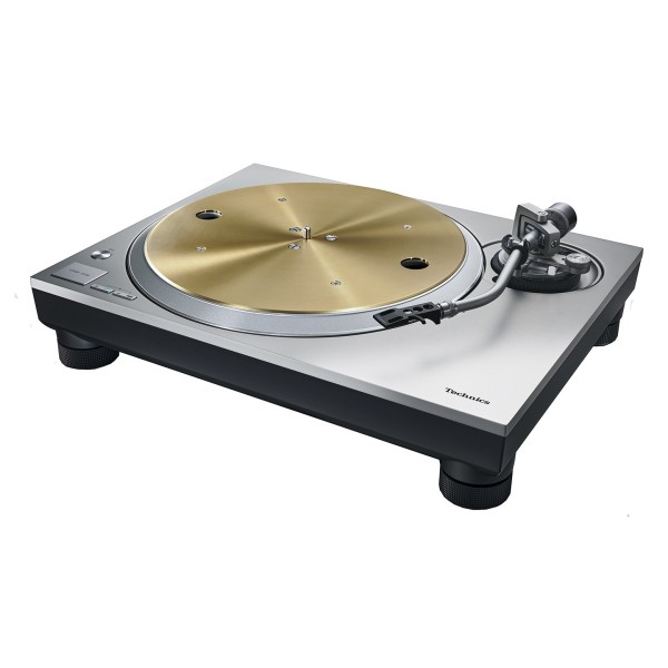 Technics SL-1300G Grand Class Hi-Fi Turntable with Delta-Sigma Drive, Silver - silver turn 