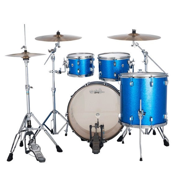 Ludwig Neusonic 22" Rapid MOD2 4pc Shell Pack, Blue Super Sparkle