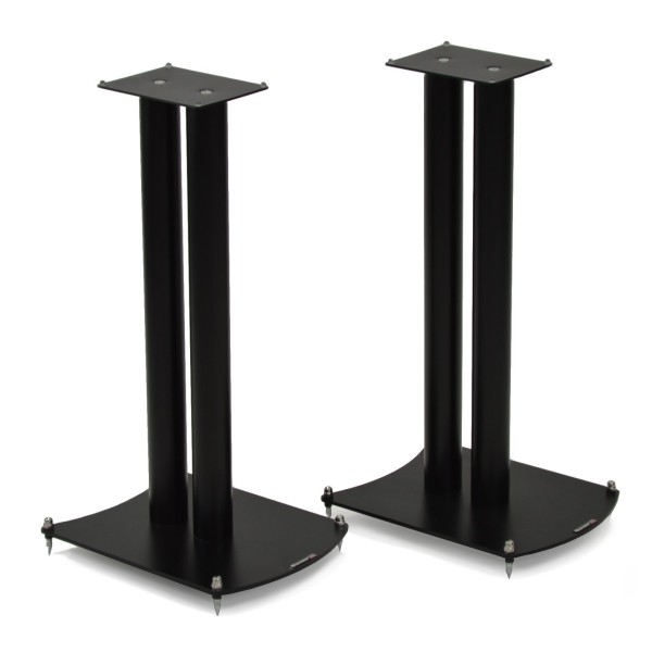 Atacama NeXXus 600 Essential Speaker Stands (Pair), Satin Black - Side view