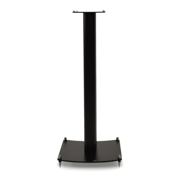 Atacama NeXXus 600 Essential Speaker Stands (Single), Satin Black - Front view