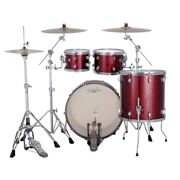 Ludwig Neusonic 22" Mod 2 4pc Shell Pack, Merlot Super Sparkle