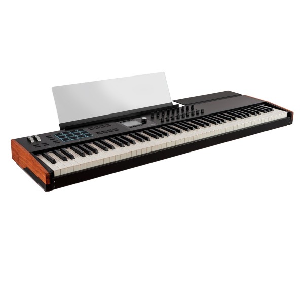 Arturia Keylab MKIII MIDI Keyboard, Black - Angled 2