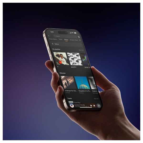 Eversolo DMP-A6 Master Edition Gen 2 Streaming Music Player, Silver - app 