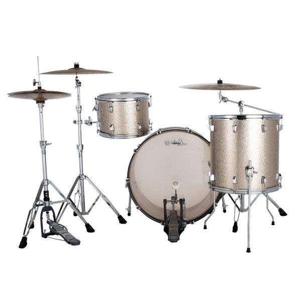 Ludwig Neusonic 24" Pro Beat 3pc Shell Pack, Titanium Super Sparkle