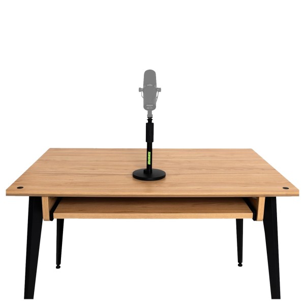 Shure Desktop Mic Stand With 6” Round Base