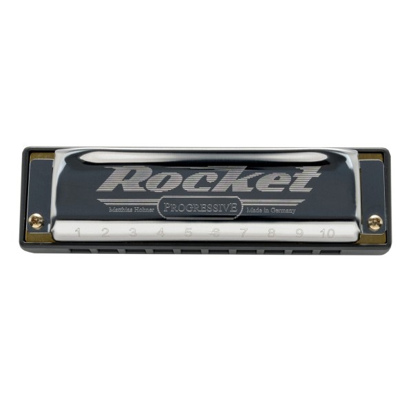 Hohner Rocket Major Diatonic Harmonica - Top