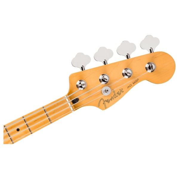 Fender Player II Modified Active Jazz Bass MN, Electric Blue - headstock 